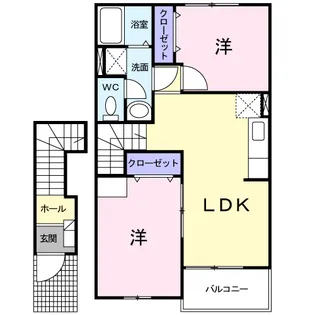 サンリットM.S【2階】の間取り