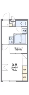 レオパレス桜ヶ丘【1階】の間取り