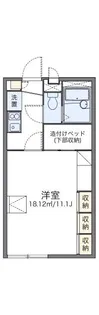 レオパレス加治木【204号室】の間取り