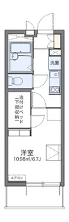 レオパレス西千石町【3階】の間取り
