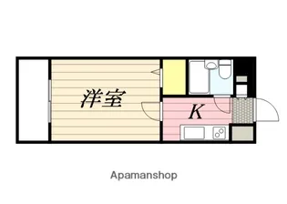 ラ・レジダンス・ド・ミディー【4階】の間取り