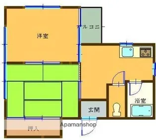 エクステンドスバル【302号室】の間取り