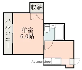 ユウセイ丸進ビル【403号室】の間取り