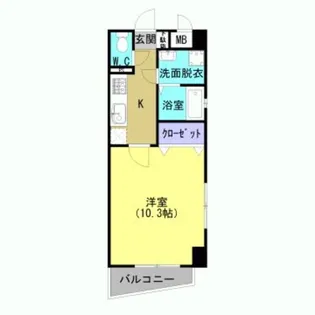 マルウチマンション【201号室】の間取り