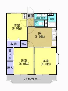 IHビルII【3階】の間取り