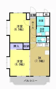 サンライズTAKAJOO【3階】の間取り
