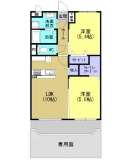 ウェル・ビュー桜【301号室】の間取り