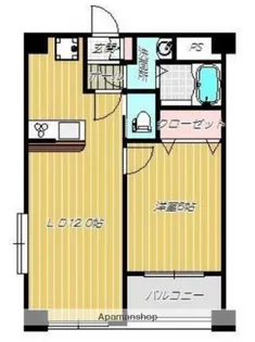アークティ東谷山【5階】の間取り