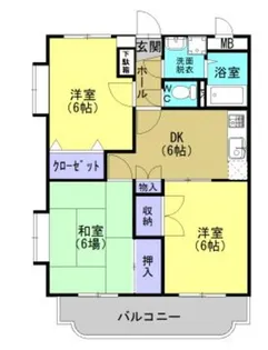 アグリR&O【1階】の間取り