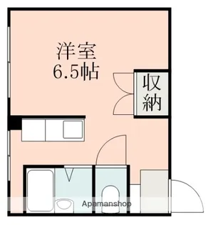 ハイツユニバーシティ【3階】の間取り