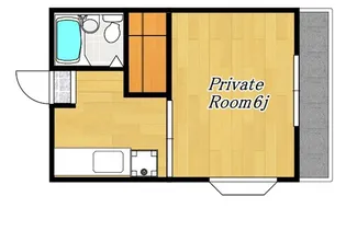 サンシャイン郡元【2階】の間取り
