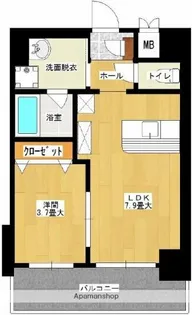 アメニティ春日【3階】の間取り