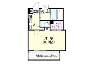シャルム武【1階】の間取り
