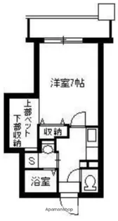COSUMO UEARATA【705号室】の間取り