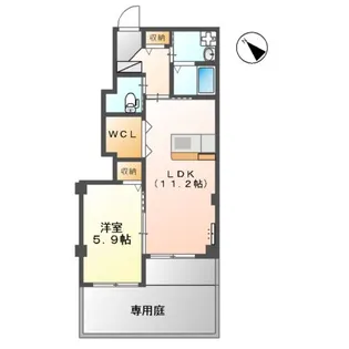 PLAGE【1階】の間取り