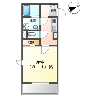 ヴィーナス25【1階】の間取り