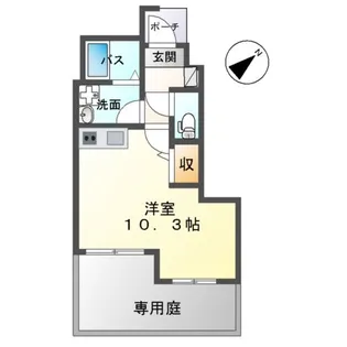 パートリア ’15【102号室】の間取り