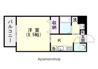 FLORA【3階】の間取り