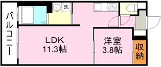 BAYSIDE MARINA【6階】の間取り