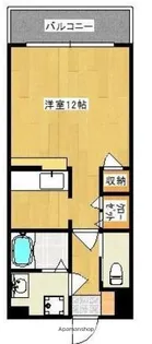 イモーレいづろ【4階】の間取り