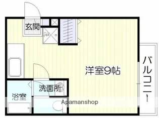 騎射場パークマンションM【1階】の間取り
