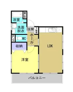 メゾンドール【2階】の間取り