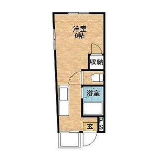 メゾンMH【405号室】の間取り