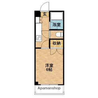 マリーロード【2階】の間取り