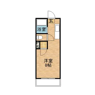 グランディオーズ宇宿【402号室】の間取り