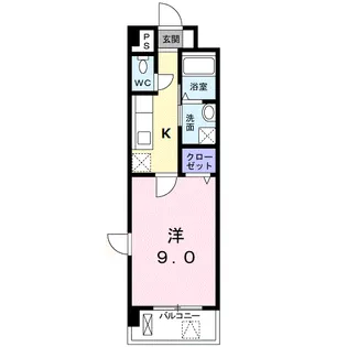 リバーサイド新川【5階】の間取り
