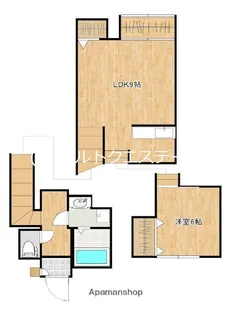 クラリス A棟【205号室】の間取り