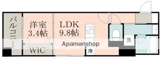 セントラルカーサ天文館【2階】の間取り