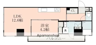 LANDMARK NISHIDA HONDORI【2階】の間取り