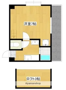 グランビュー武【3階】の間取り