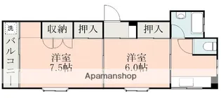 プランドール【2階】の間取り