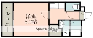 カンパーナ真砂【1階】の間取り
