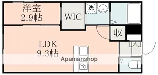LANDMARK 薬師【1階】の間取り