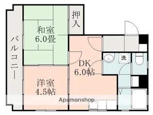 エレガンス末吉【2階】の間取り