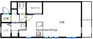 ミモザ【4階】の間取り