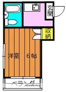 さくらハイツ【2階】の間取り