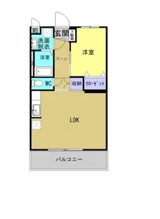BASIC B.L.D 霧島【4階】の間取り