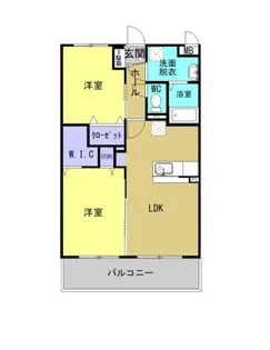 BASIC B.L.D 霧島【4階】の間取り