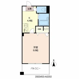 マダレンホール【2階】の間取り