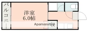 ホワイトキャッスル壱番館【7階】の間取り