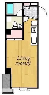 シャトーレジデンス草牟田【2階】の間取り