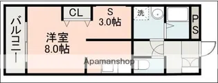 N'Sグランデール【2階】の間取り