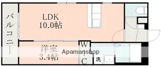 メルシー郡元【2階】の間取り