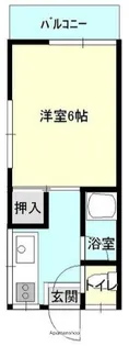 楠畑コーポ【2階】の間取り