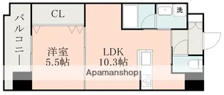 サムティ東谷山【7階】の間取り