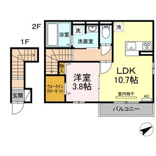 大福第8ビル【2階】の間取り